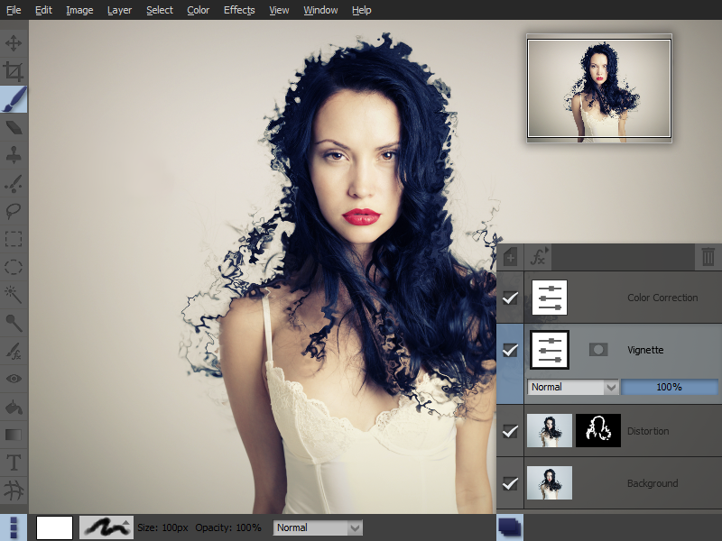 A beautiful image editor for PC and Linux